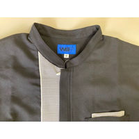 セロリー 半袖スモック（ユニセックス） ブラック M 64030（直送品）