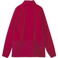 セロリー 長袖スモック（ユニセックス） レッド 4L 64043（直送品）