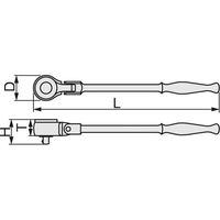 ラチェットハンドル RH31F TONE（直送品）
