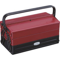 ＴＯＮＥ ツールケース（メタル）　Ｖ形3段式　410Ｘ220Ｘ220ｍｍ BX430 1個
