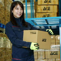 小野商事 現場系女子ラバーレックスイエロー M AG7884M-6P 1セット(6双)