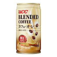 【缶コーヒー】UCC上島珈琲 ブレンドコーヒーカフェ・オレ 185g 1セット（120缶）