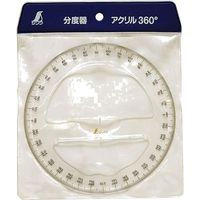 シンワ測定 分度器360 ゚ 051137 1個