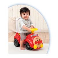 アガツマ アンパンマンカー メロディ付き 乗用玩具・おもちゃ 1個