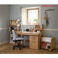 オカムラ ラトリオ デスク1200 幅1200×奥行650×高さ720mm オークライトツートーン 86NC2D WH77 1台（直送品）