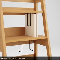 オカムラ リュブレ オープンラック 幅600×奥行450×高さ1200mm オークブラウン 86NA6E WG38 1台（直送品）