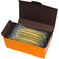 ヤマニパッケージ マルチギフトBOX（S） 茶/オレンジ 20-785BO 1ケース（200：50枚全面包装）（直送品）