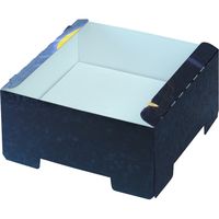 ヤマニパッケージ お重箱 お月見 小口 19-627X 1ケース(25:各25枚胴巻包装(結束なし))（直送品）
