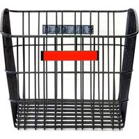 リンエイ ワイヤーリアバスケット ブラック R-1（直送品）