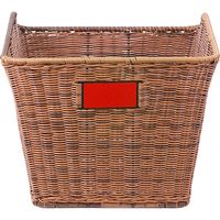 リンエイ 籐風リアバスケット ミックスブラウン TP-334（直送品）