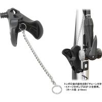 GIYO 樹脂製トンボ口金 ブラック P-TKG（直送品）