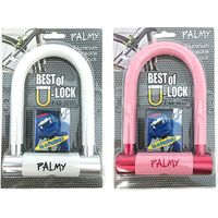 ジーアールケー アルミシャックルロック ピンク/レッド P-ES-101AL（直送品）