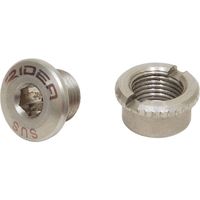 RIDEA Chainring Screw for Single / SUS シルバー TQSS-R5（直送品）