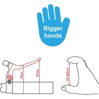 RIDEA Brake Lever（Brompton） ブラック BH（直送品）