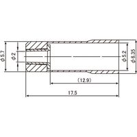 ALLIGATOR ブレーキ用アウターキャップ 3個入 ポリッシュ（PO） LY-HPA09-xx-S（直送品）