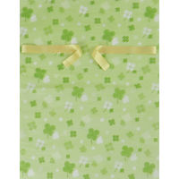 キングコーポレーション 不織布巾着袋（リボン付） クローバー LL 2枚入×10パック KK0120（直送品）