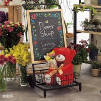 ストア・エキスプレス マルシェサインカート ボード付き 6792-2024 1セット（直送品）