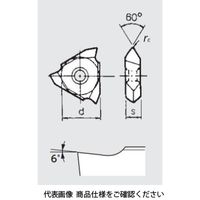 日本特殊陶業 TAチップ TTMH3260R010 ZM3 TTMH3260R010ZM3 1セット(10個)（直送品）