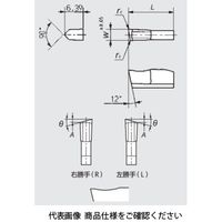 日本特殊陶業 TAチップ CTV25R00B ZM3 CTV25R00BZM3 1セット(10個)（直送品）