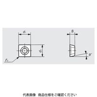 日本特殊陶業 TAチップ CLH04005CFNー045 ZM3 CLH04005CFN-045ZM3 1セット(10個)（直送品）