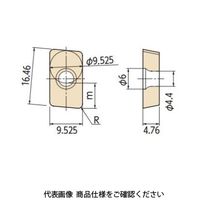 日本特殊陶業 TAチップ APCW160412T01020 SX6 APCW160412T01020SX6 1セット(10個)（直送品）