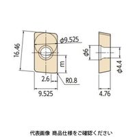 日本特殊陶業 TAチップ APCW1604PDTR SX6 APCW1604PDTRSX6 1セット(10個)（直送品）