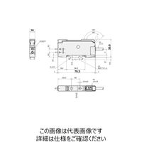 アズビル ファイバ形光電スイッチ(シンプル) HPXーEG00ー3SーL02 1個（直送品）