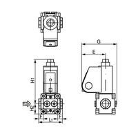 アズビル 高機能工業用ガス電磁弁 GVーA100NY00D0 1個（直送品）