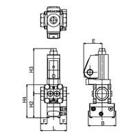 アズビル 電磁弁付きレギュレータ GVーG125PRK000 1個（直送品）
