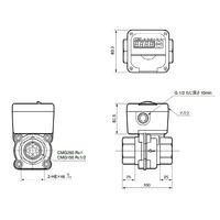 アズビル ガス流量モニタ CMG250A030000200 1個（直送品）
