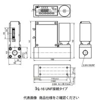 アズビル デジタルマスフローコントローラ 標準ガス・中流量モデル MQV0050JSRS0001D0 1個（直送品）