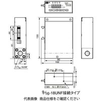 アズビル デジタルマスフローコントローラ 水素・ヘリウムモデル MQV9500BSUH0101D0 1個（直送品）