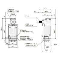 アズビル リミットスイッチ(オールステンレスハウジング) 1LS1ーJ401ー05 1個（直送品）