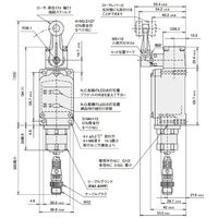 アズビル リミットスイッチ 標準形・汎用コンパクト形 1LSーJ550ECーPD03 1個（直送品）