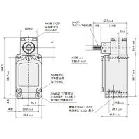 アズビル リミットスイッチ 標準形・汎用コンパクト形 1LSーJ551EC 1個（直送品）