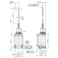 アズビル リミットスイッチ 標準形・汎用コンパクト形 8LS3ーJS 1個（直送品）