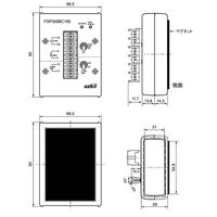 アズビル フレームシミュレータ FSP300BC100 1個（直送品）