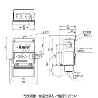 アズビル インテリジェント圧力センサ・スイッチ SPS300B203A11T 1個（直送品）