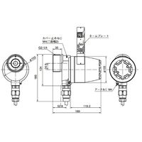 アズビル 耐圧防爆形アドバンストUVセンサ AUD500C1110Y 1個（直送品）