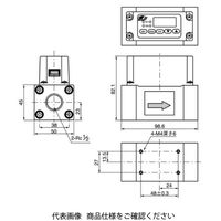 アズビル マスフローメータ SUS・SUS316モデル CMS0200BSRN2001Y0 1個（直送品）