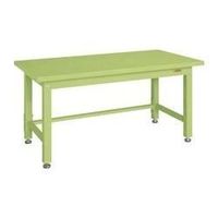 サカエ 重量作業台(KWタイプ/均等耐荷重2000kg/スチール天板/H740mm/固定式) KWSー128 1個（直送品）