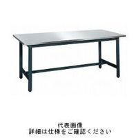 サカエ 軽量作業台(SELタイプ/均等耐荷重300kg/ステンレスカブセ天板/H740mm/固定式) SELー1875HCSU4D 1個（直送品）