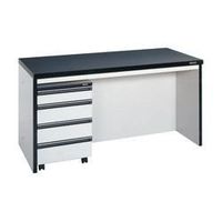 サカエ サイド実験台(キャビネットワゴン1台付) STー18HA 1個（直送品）