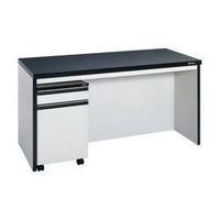 サカエ サイド実験台(キャビネットワゴン1台付) STー18HB 1個（直送品）