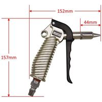 【エアーツール】フローバル プロスタイルツール（PROSTYLE TOOL） アルミ製エアーダスターガン ノイズ低減型 ABG-04 1個（直送品）