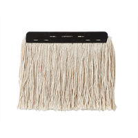 山崎産業 ２９８９．ｊｐ＋　フリーハンドル用糸ラーグ　＃２００　ブラウン【ワンタッチモップ用】【240ｍｍ幅】【替糸】４個