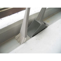 山崎産業 コンドル　ほうき　ちりとりセット　溝ほうき　ホーキ＆フタ付きダストリー  2個