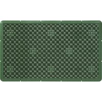 山崎産業 泥っぷマット #3 グリーン 4686000003Y3G 1箱(1枚入)