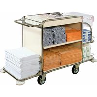 山崎産業 コンドル ワゴン T3-C（フレーム：クロームメッキ） C176-000X-MB 1箱（1台入）（直送品）