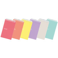 リヒトラブ Pastello ツイストノート メモサイズ 5mm方眼 ベージュ N1961-16 1冊